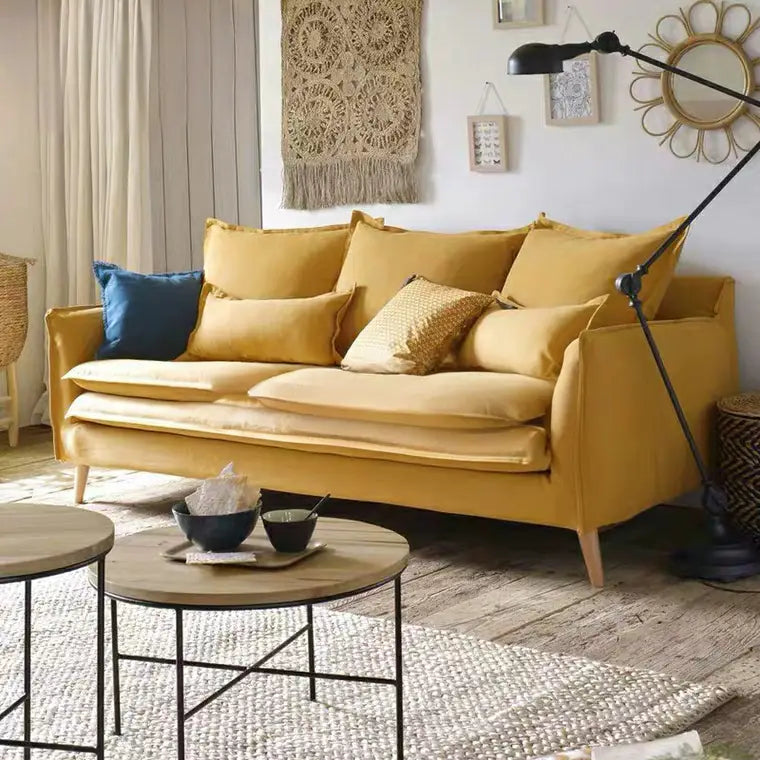 SAGA Scandinavian Fabric Sofa