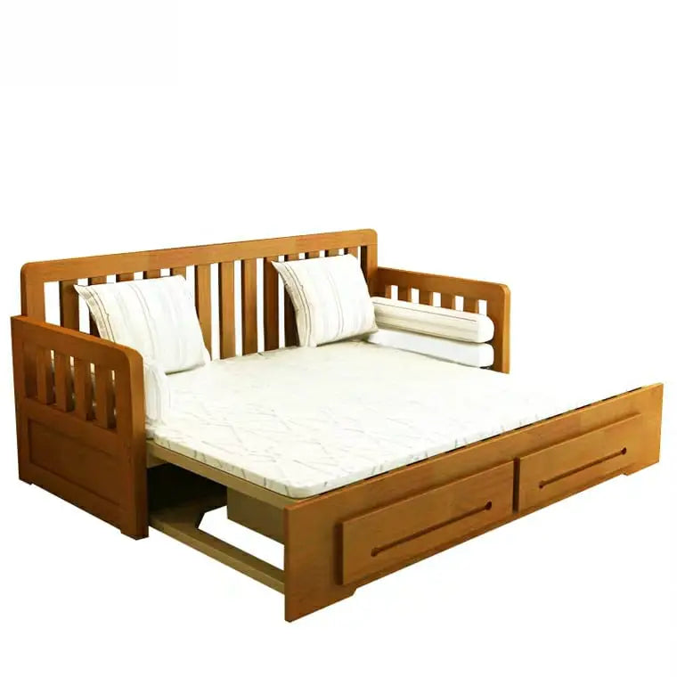 THIERRY Rustic Pull Out Sofa Bed
