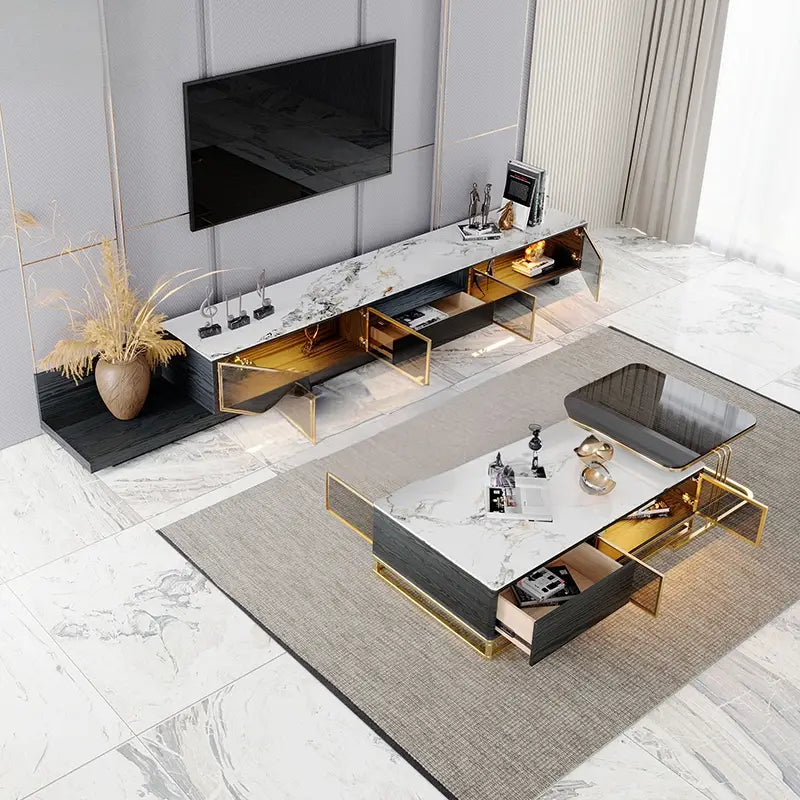 GARGAN Modern Extendable TV Console