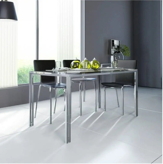RUSH Minimalist Glass Dining Table