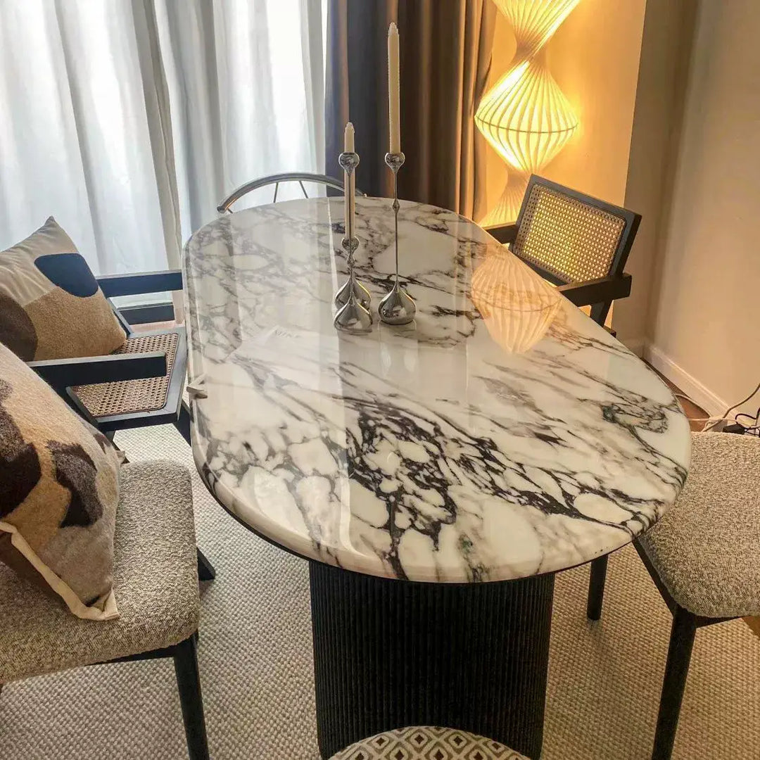 MALCOLM Modern Sintered Stone Dining Table