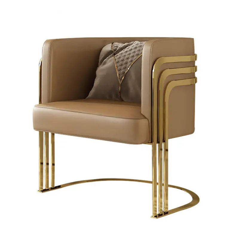 VORRO Modern Leather Armchair
