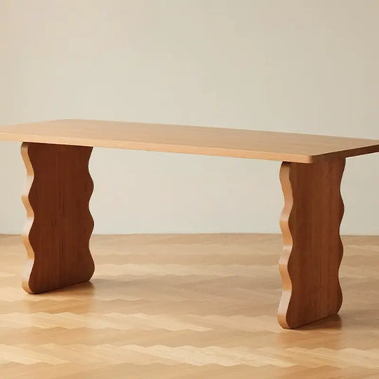 TREYSTI Japandi Solid Wood Dining Table