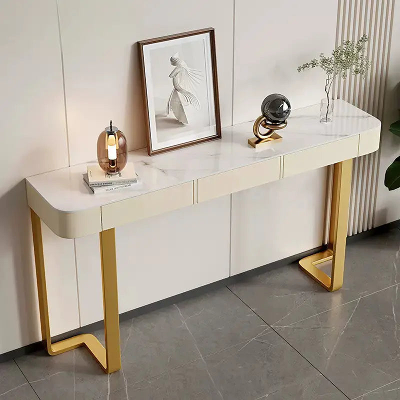 ADES Modern Sintered Stone Console Table