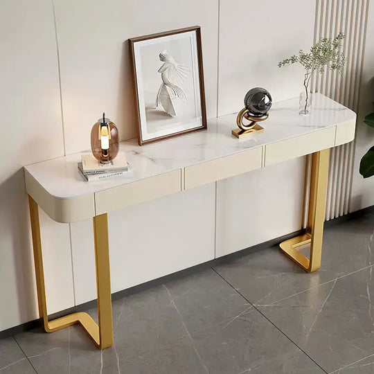 ADES Modern Sintered Stone Console Table