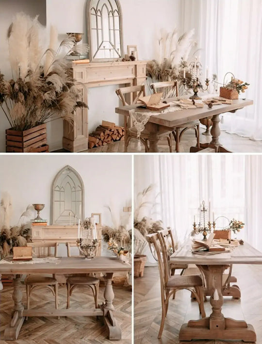 SEÁN Vintage Distressed Dining Table & Chairs