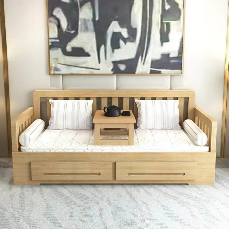 THIERRY Rustic Pull Out Sofa Bed