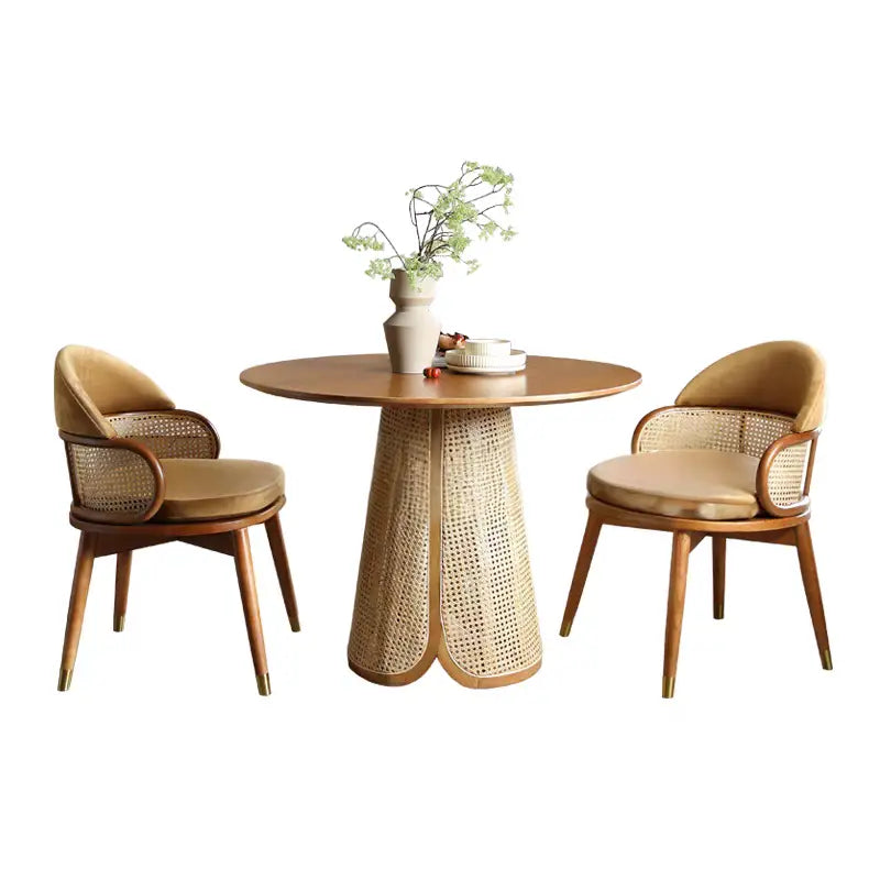 LIMBO Japandi Round Dining Table