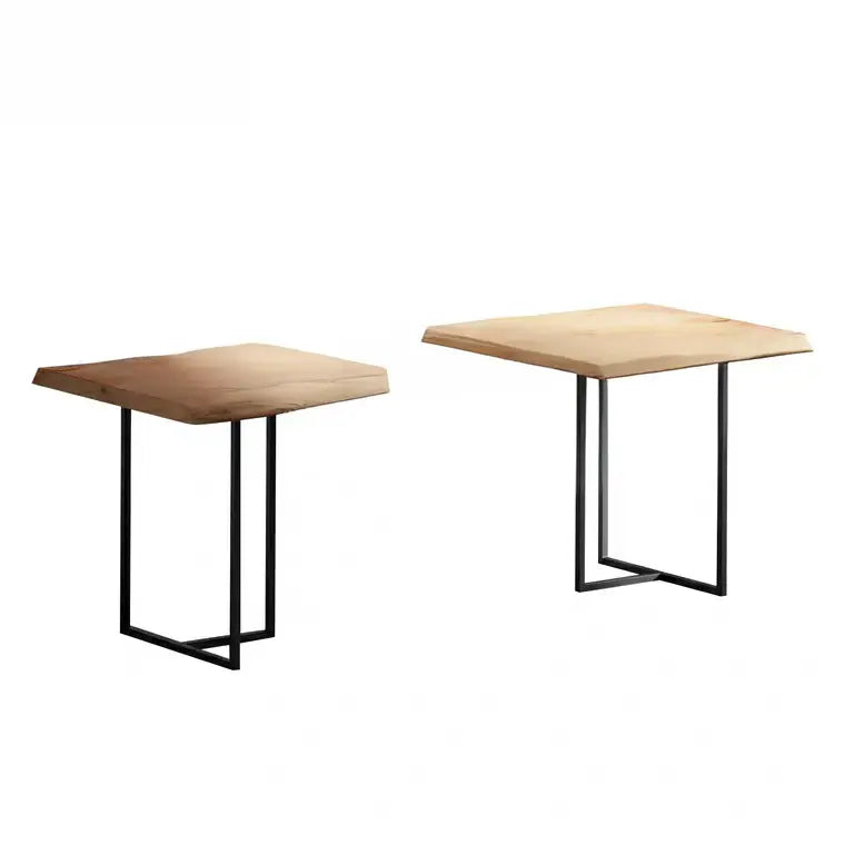 OCEAN Industrial Solid Wood Dining Table