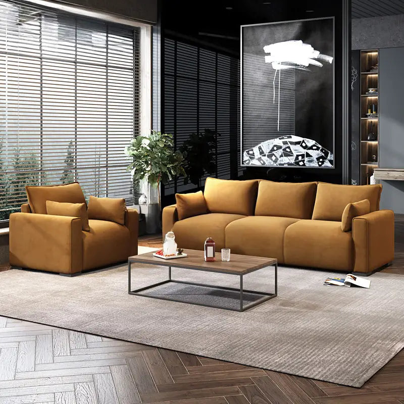 SOFT Modern Leathaire Sofa
