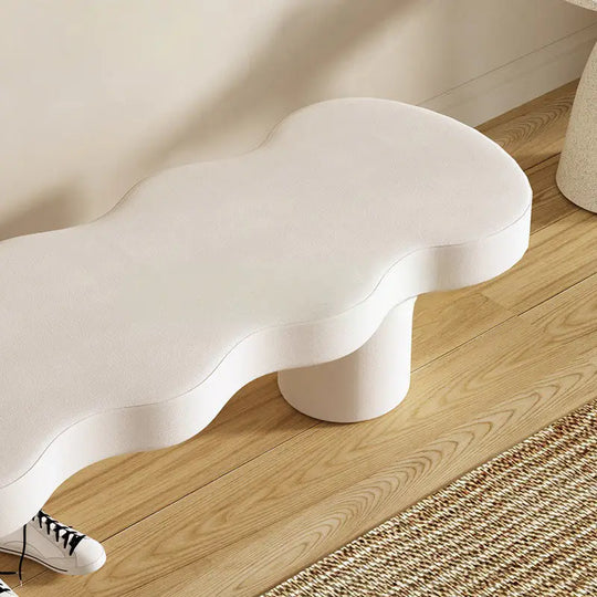 HEMPTON Modern Leather Bench