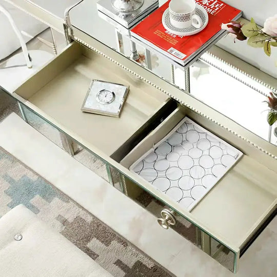 VALENCIA Mirrored Vanity Table Set