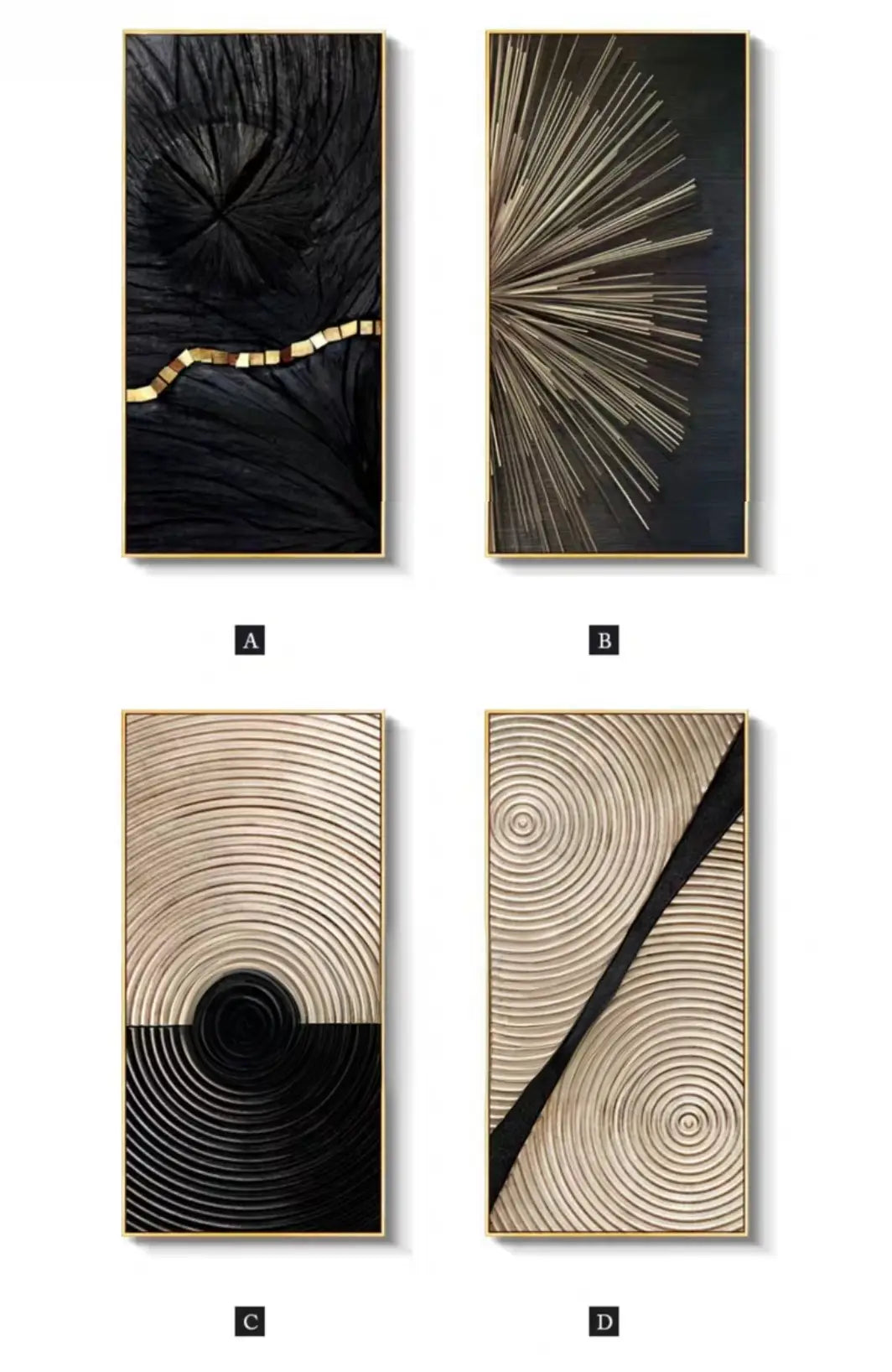 FRANCESCO Modern Oriental Wall Art