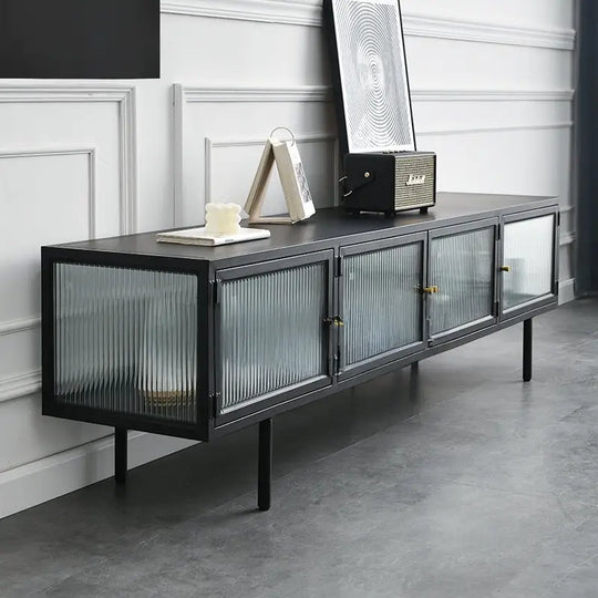 ZINGER Modern Glass TV Console