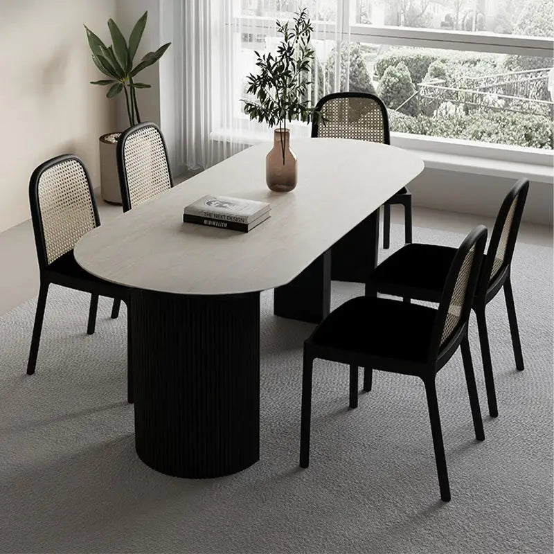 DORFF Modern Sintered Stone Dining Table