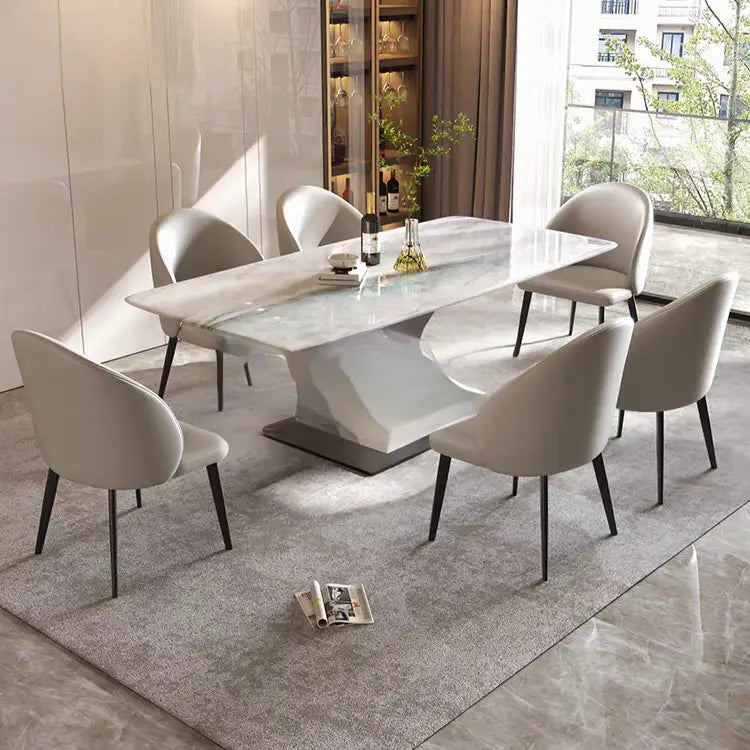 FERGUS Modern Marble Dining Table