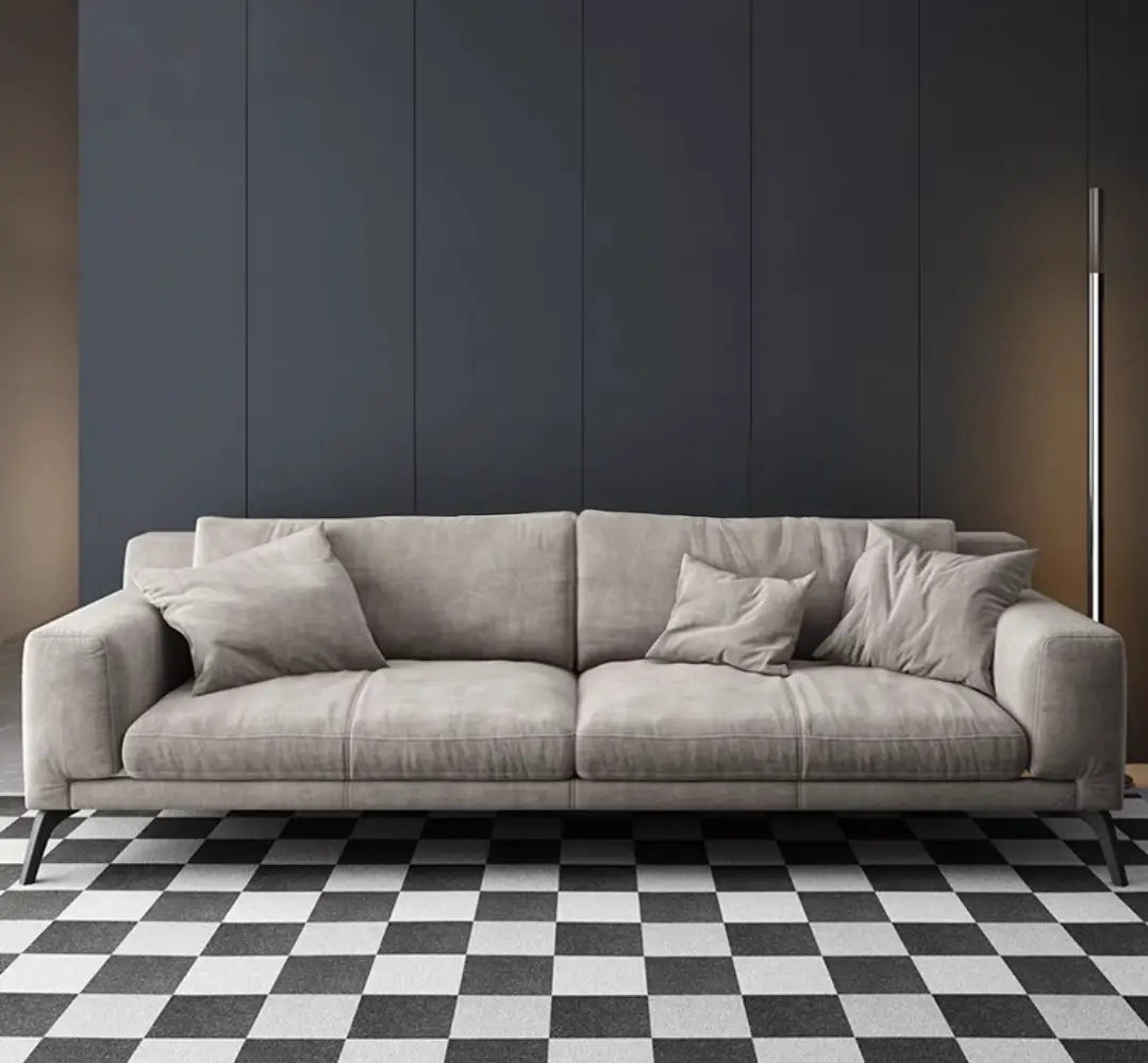 XAN Modern Fabric Sofa with Stilt Legs