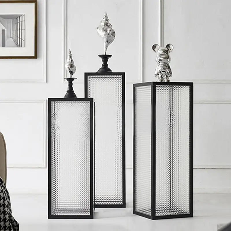 GIOVANNI Glass Side Table