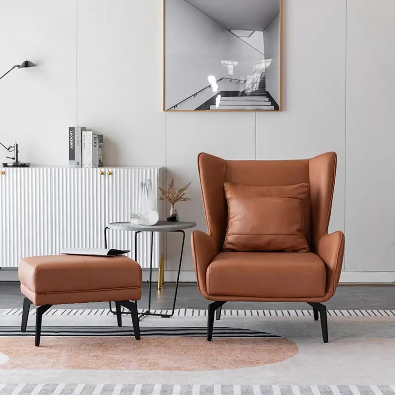 SEA Modern Leather Armchair