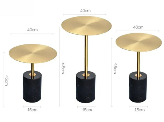 ÉCORCE Modern Marble Side Table