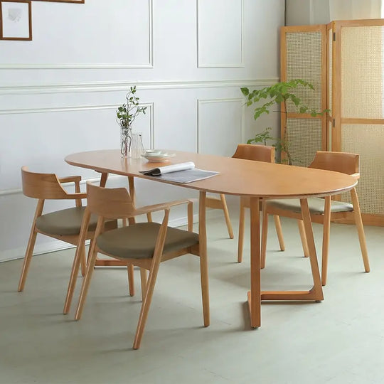 MASS Scandinavian Solid Wood Dining Table