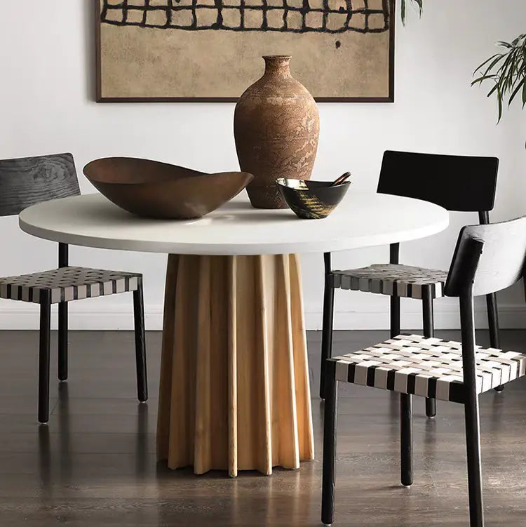 JÜRGEN Japandi Solid Wood Dining Table