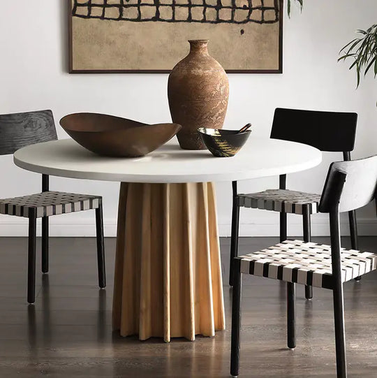 JÜRGEN Japandi Solid Wood Dining Table
