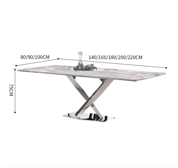 CRUZE Modern Marble Dining Table