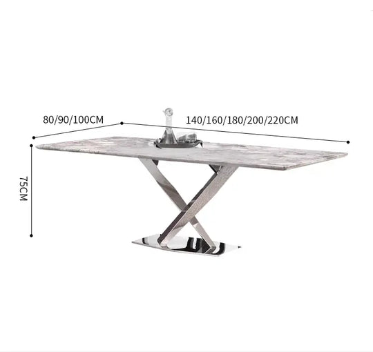 CRUZE Modern Marble Dining Table