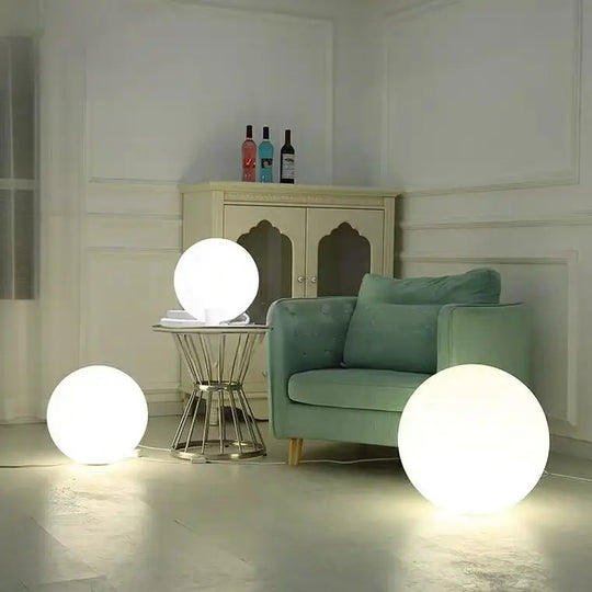 LOUISE Modern Full Moon Floor Lamp
