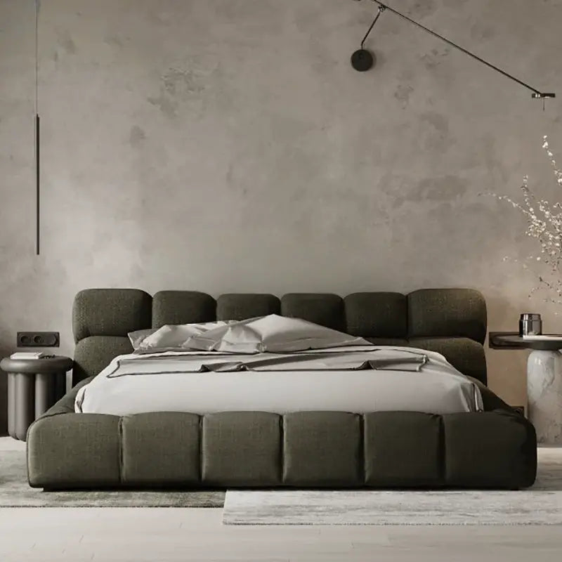 AIDEN Modern Leather Bedframe