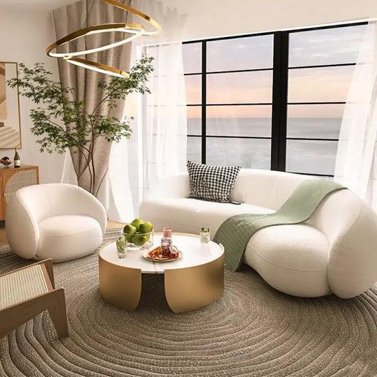 ALEX Modern Sherpa Sofa