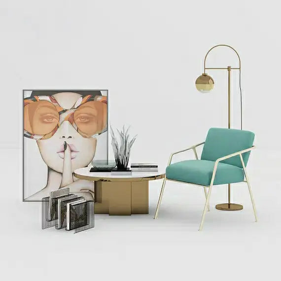 IONE Minimalist Macaron Armchair
