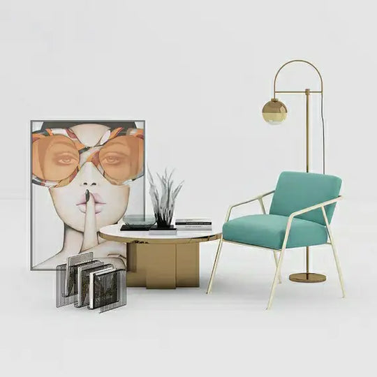 IONE Minimalist Macaron Armchair