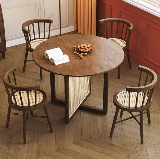SAKURA Japandi Round Dining Table