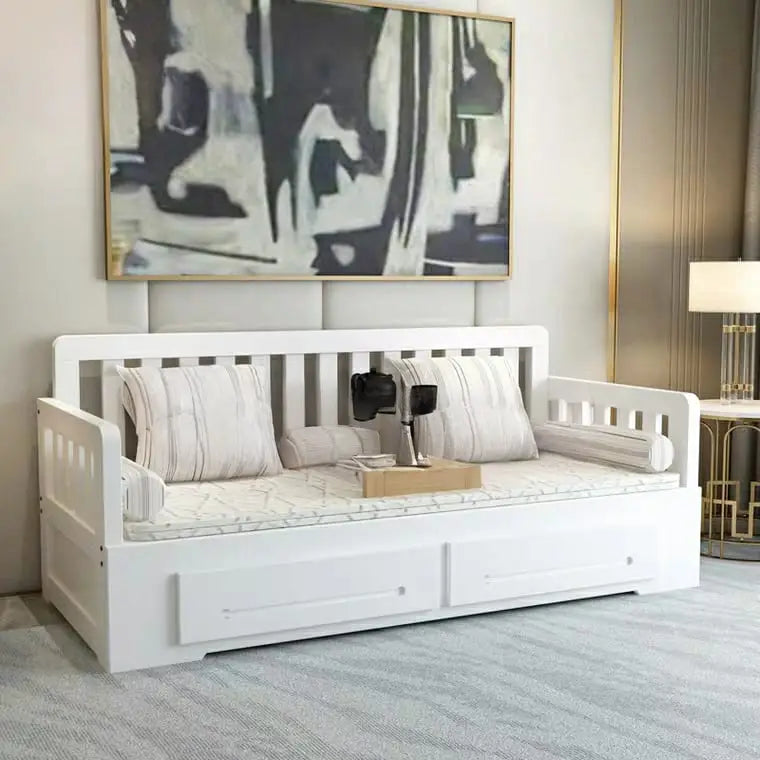 THIERRY Rustic Pull Out Sofa Bed
