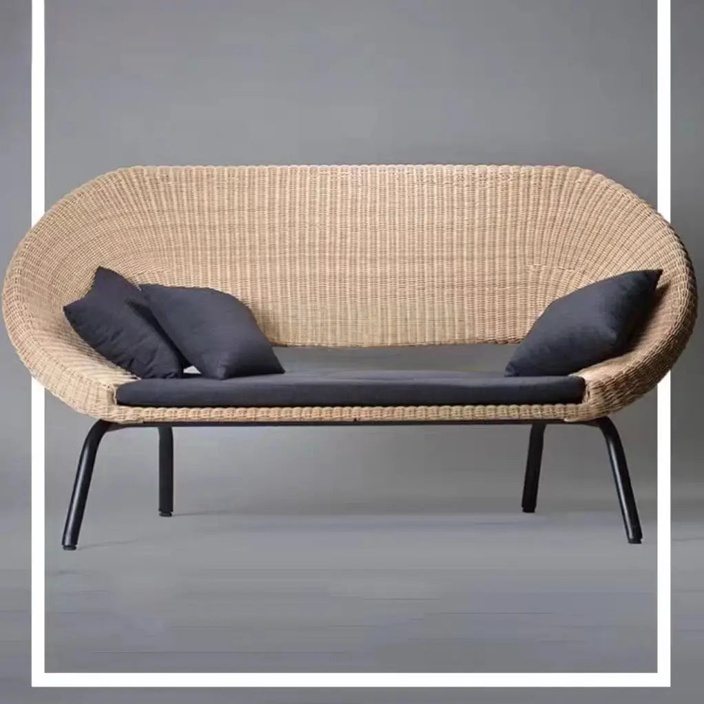 LOINE Modern Rattan Outdoor Sofa