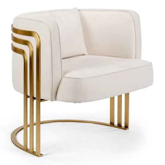 VORRO Modern Leather Armchair