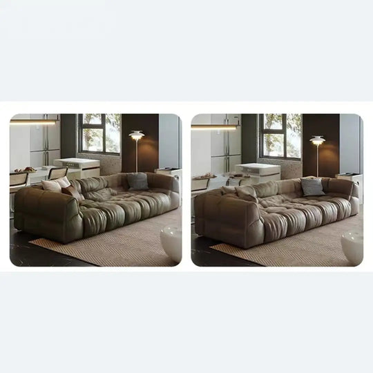 AMÉLIE Modern Leather Sofa
