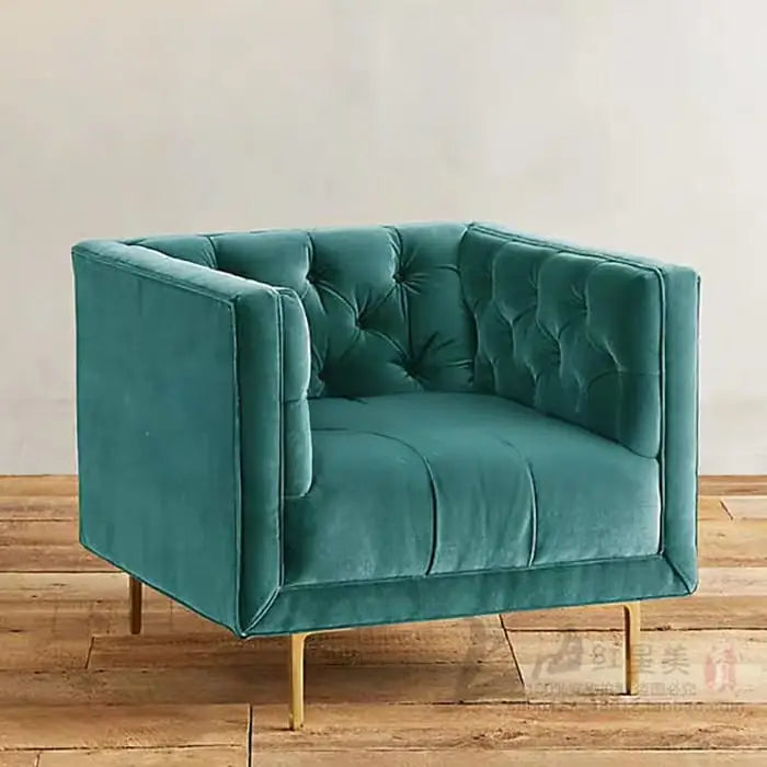 PRIME French Velvet Tufted Sofa
