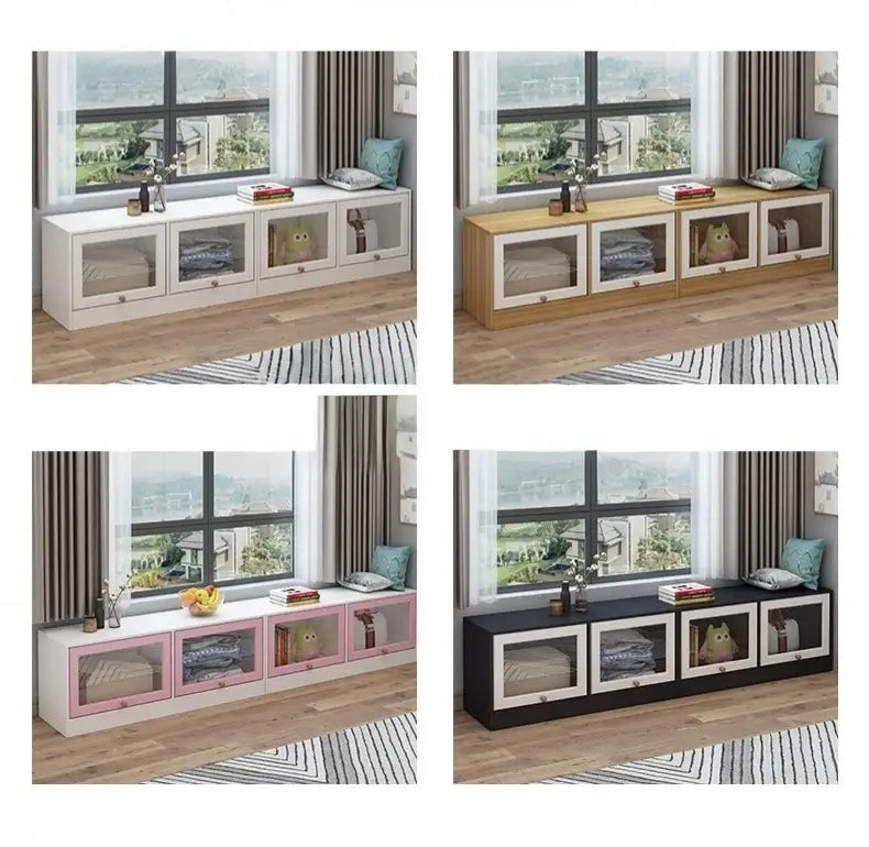 WILLIAM Modern Windowsill Storage Ottoman