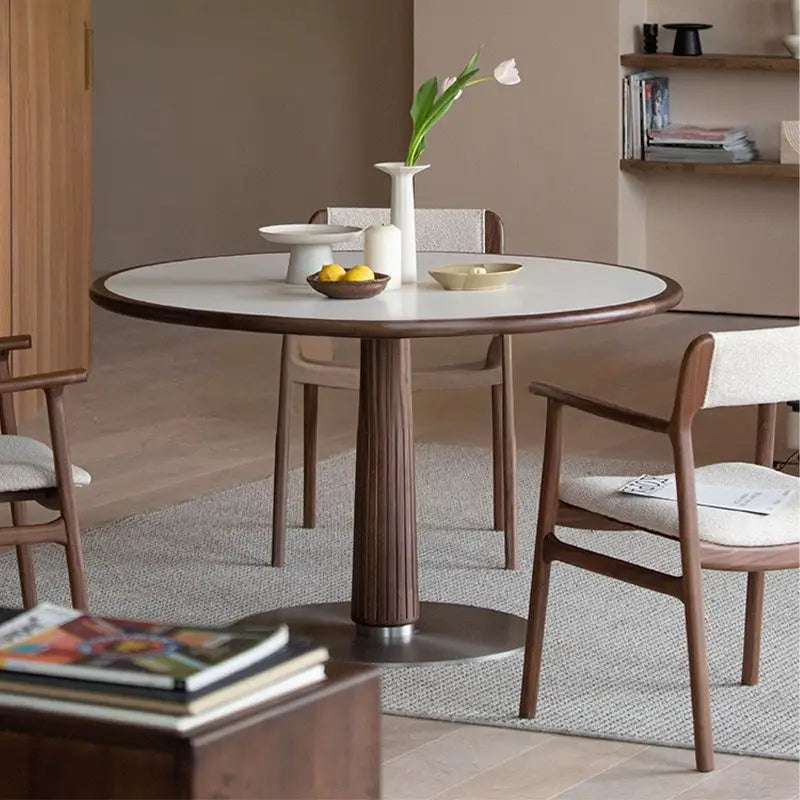 GYLE Japandi Solid Wood Dining Table