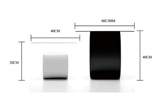 POLIX Postmodern Side Table
