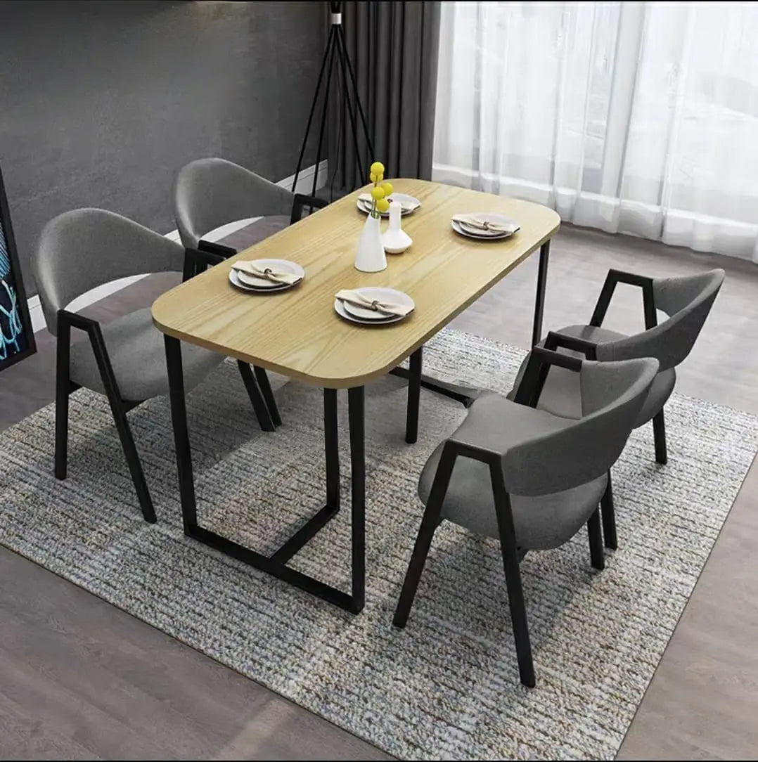 HORNET Modern Marble Dining Table & Chairs