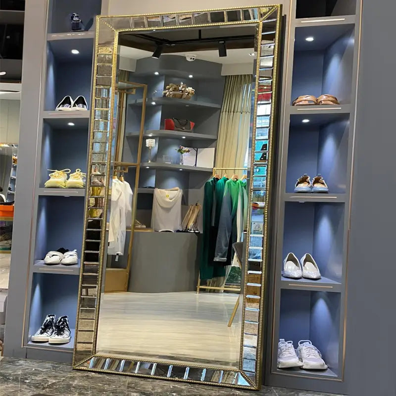KENT Mid Century Full Length Wall Mirror