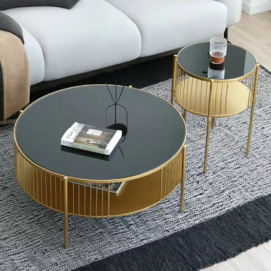 ALMACÉN Accent Round Side/Coffee Table