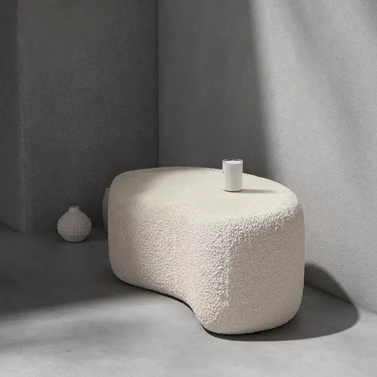 ALEXANDRE Modern Boucle Ottoman
