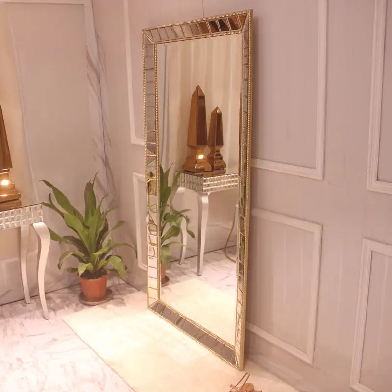 KENT Mid Century Full Length Wall Mirror