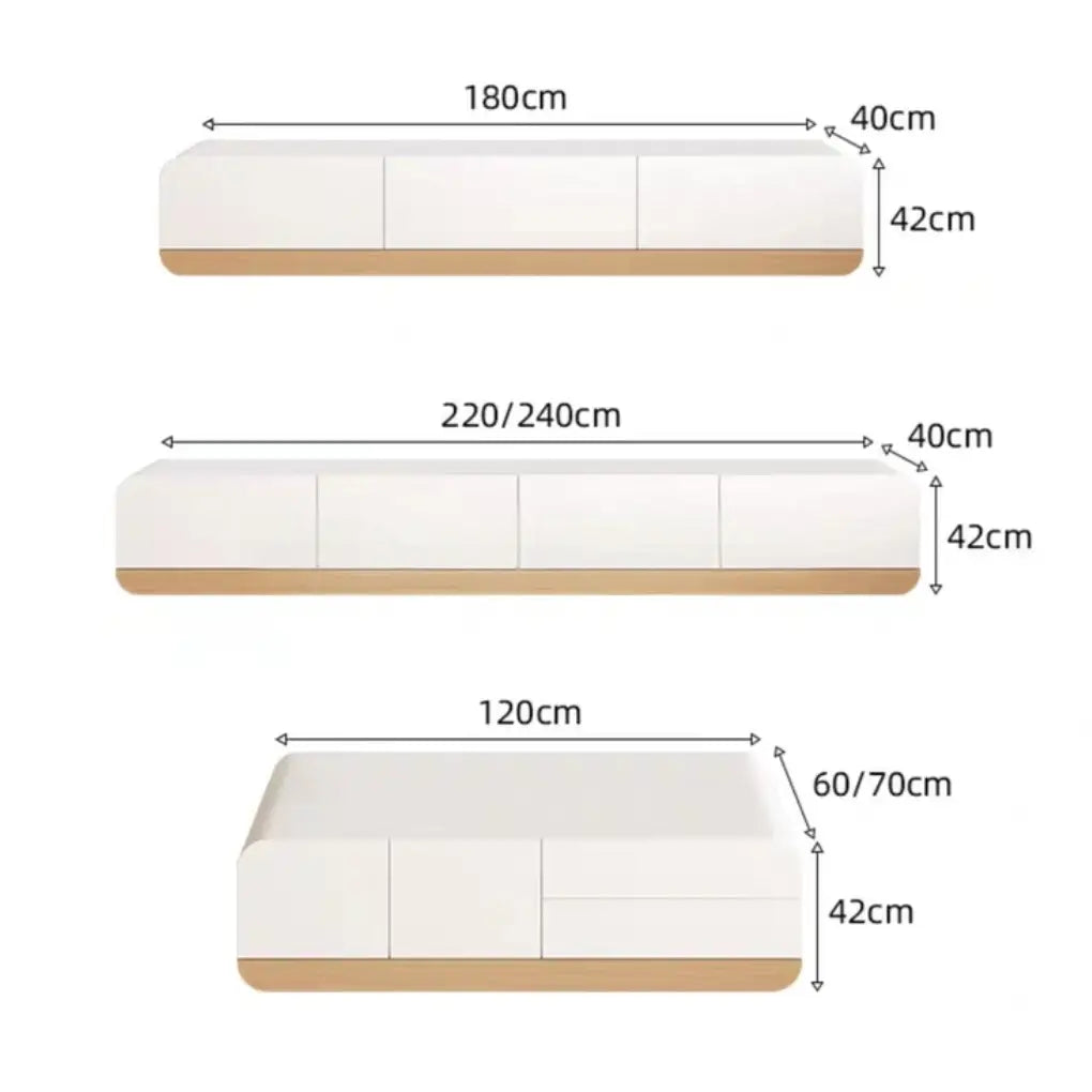 ALISTAIR Japandi TV Console
