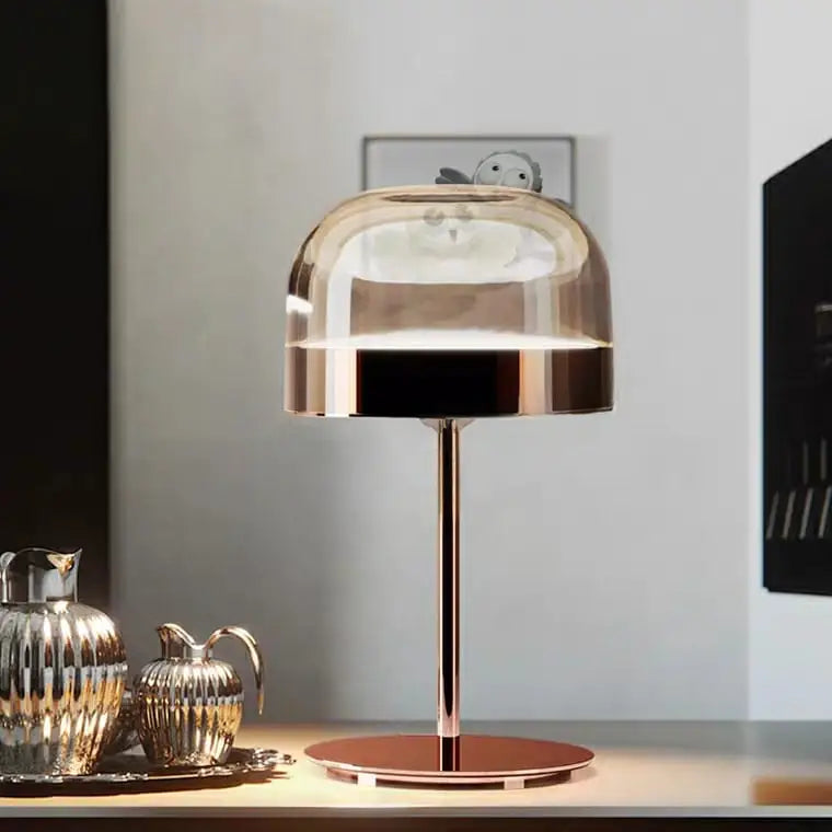 CYAN Modern Chrome Table Lamp
